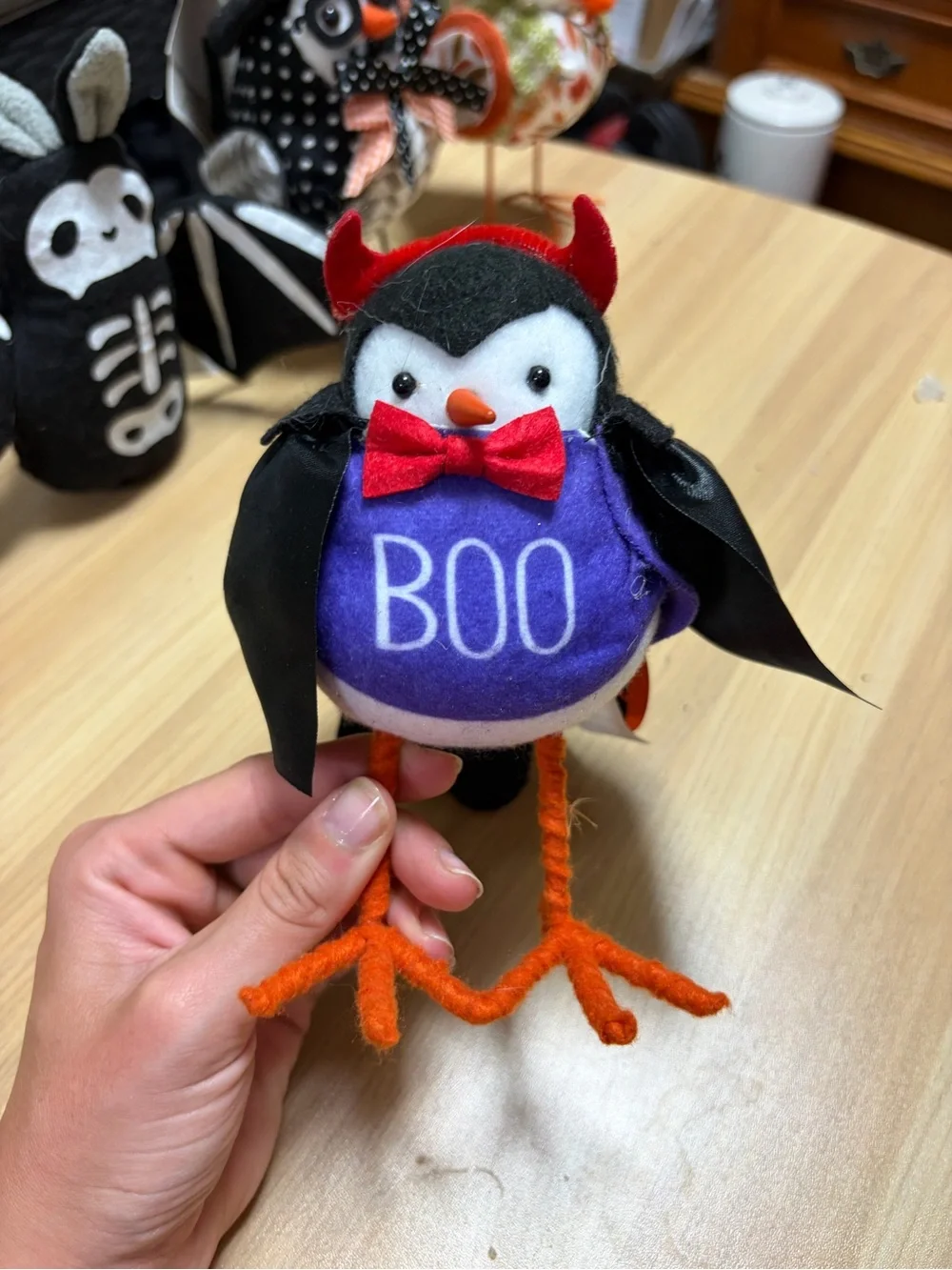 Lot of 25 Halloween and Fall Fabric Birds